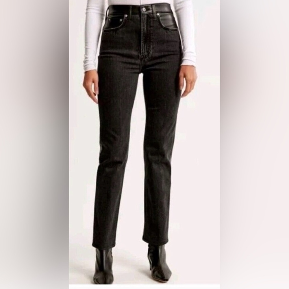 Abercrombie & Fitch Black Skinny Jeans